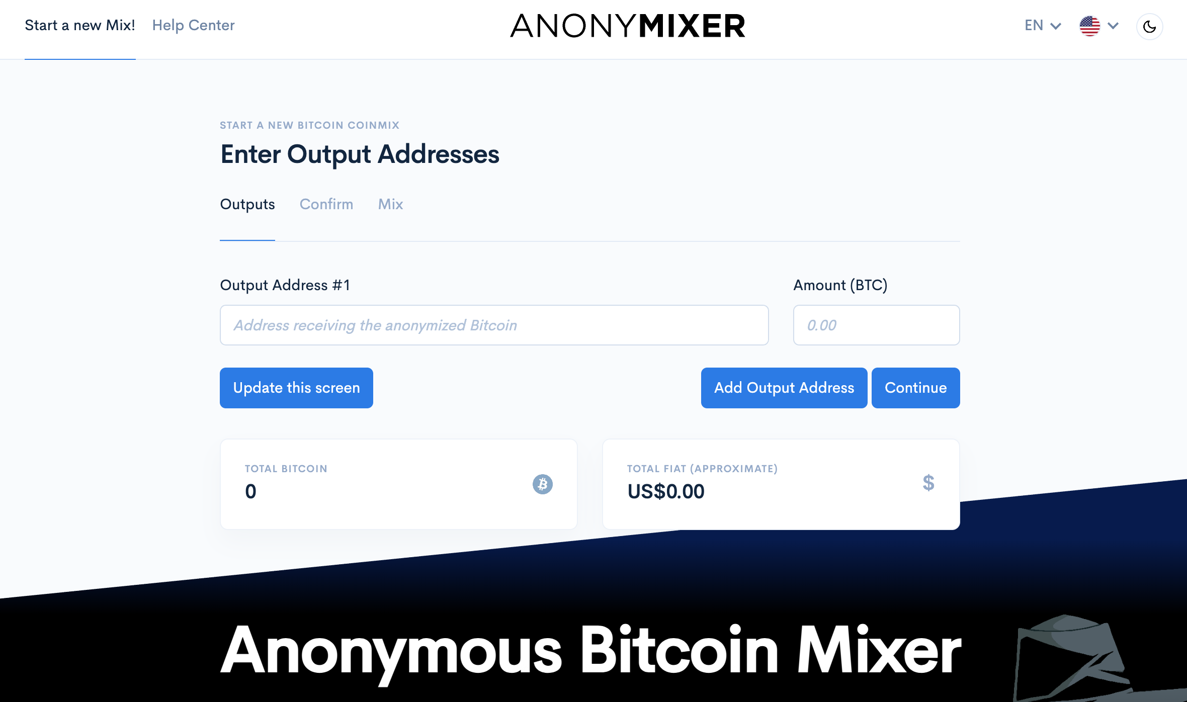 Anonymixer best bitcoin mixer illustration